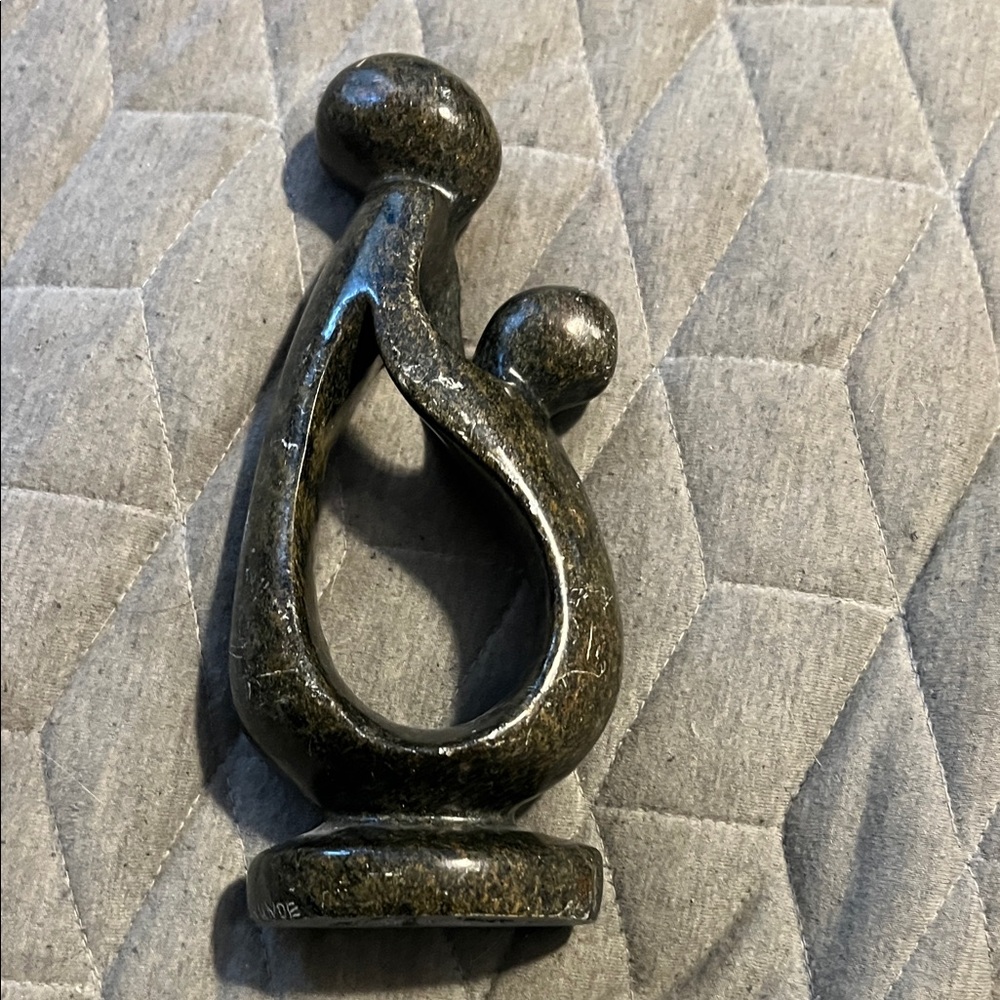 Abstract Black Sculpture - Home Accent